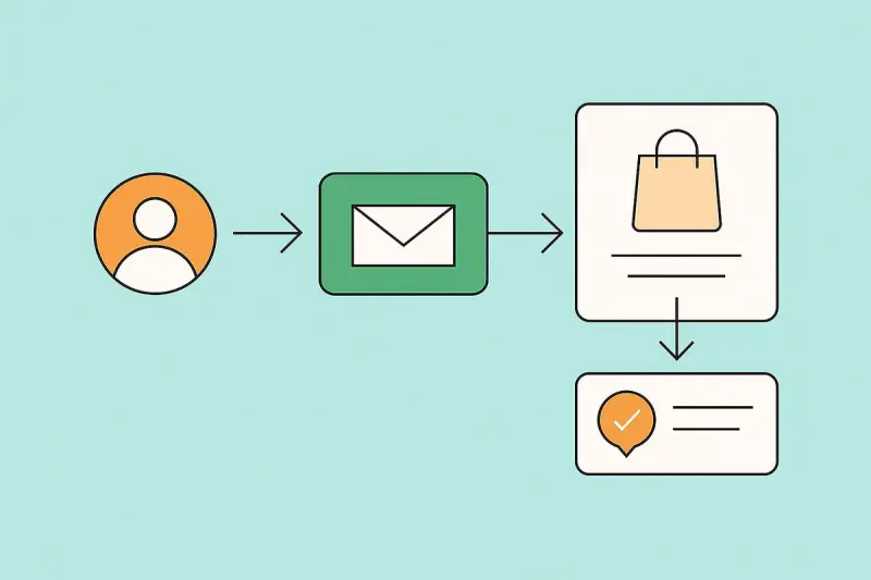 Email marketing integrato in Shopify